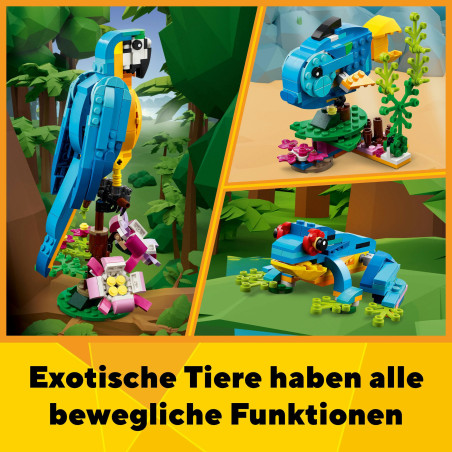 31136 Exotischer Papagei