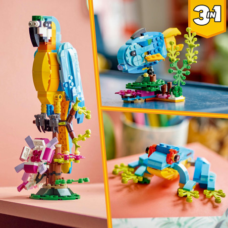 31136 Exotischer Papagei