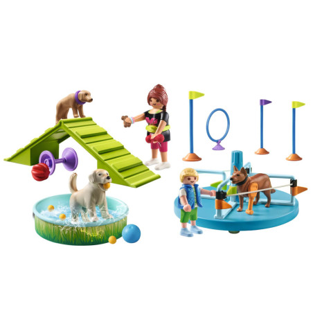PLAYMOBIL 71745 Hundespielplatz