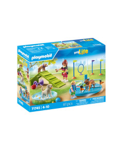 PLAYMOBIL 71745 Hundespielplatz
