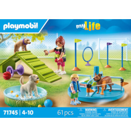 PLAYMOBIL 71745 Hundespielplatz