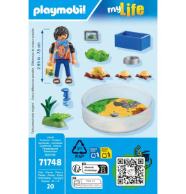 PLAYMOBIL 71748 Schildkröten-Terrarium