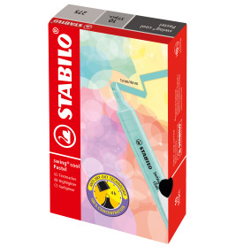 Textmarker swing cool wolkenblau