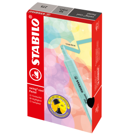 Textmarker swing cool wolkenblau