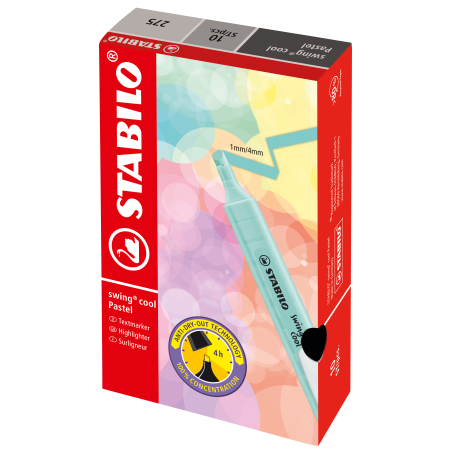 Textmarker swing cool wolkenblau