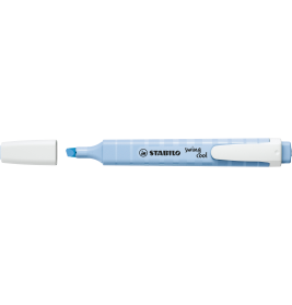Textmarker swing cool wolkenblau