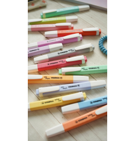 Textmarker swing cool wolkenblau