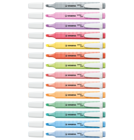 Textmarker swing cool wolkenblau