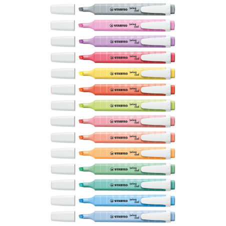 Textmarker swing cool wolkenblau