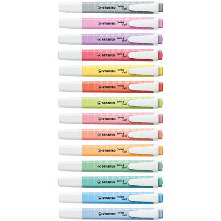 Textmarker swing cool wolkenblau