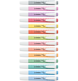 Textmarker swing cool wolkenblau