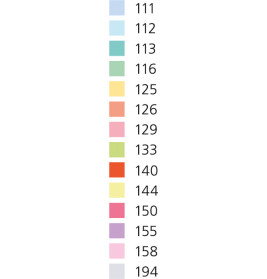 Textmarker swing cool wolkenblau