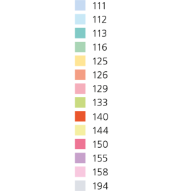 Textmarker swing cool wolkenblau