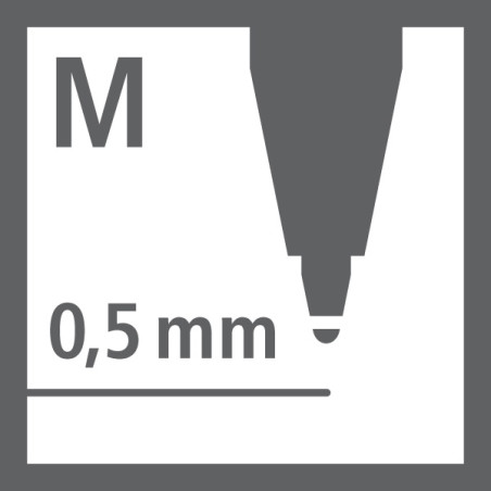 Kugelschreibermine 0,5mm blau