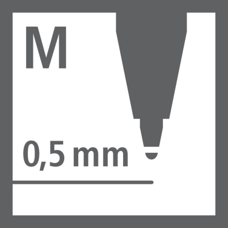 Kugelschreibermine 0,5mm blau