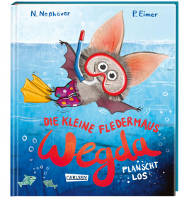 Fledermaus Wegda planscht los