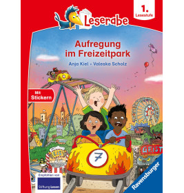 Leserabe - 1. Lesestufe Aufregung im Freizeitpark