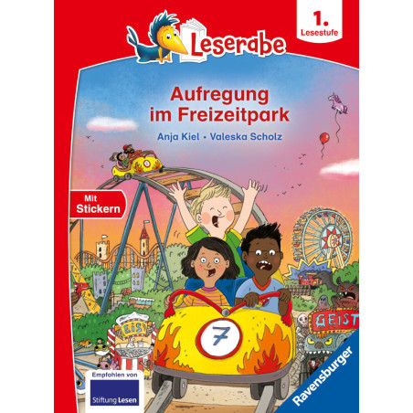 Leserabe - 1. Lesestufe Aufregung im Freizeitpark