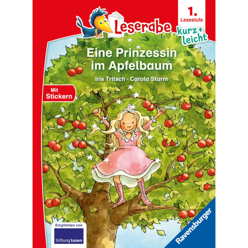Leserabe - 1. Lesestufe Kurz Eine Prinzessin im Apfel-Baum