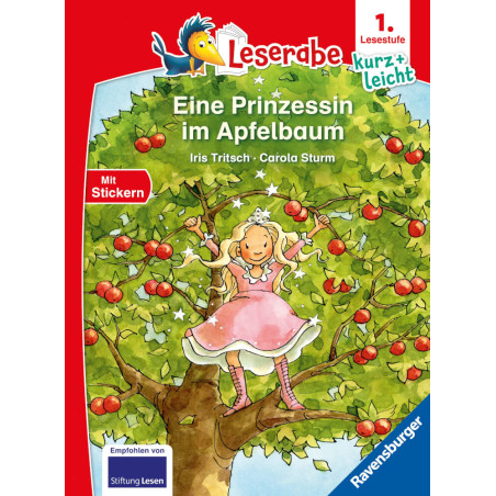 Leserabe - 1. Lesestufe Kurz Eine Prinzessin im Apfel-Baum