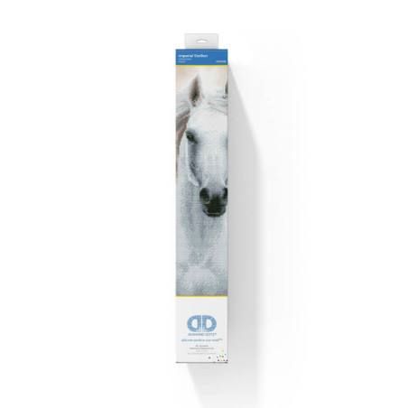 DIAMOND DOTZ® Original Diamond Painting   Imperial Stallion   48 x 65 cm 22.434 Diamant Mosaiksteine