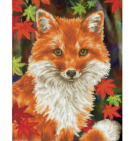 DIAMOND DOTZ® Original Diamond Painting   Foxy 35 x 45 cm 14.758 Diamant Mosaiksteine Kreativset für