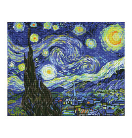 DIAMOND DOTZ Sternennacht Van Gogh