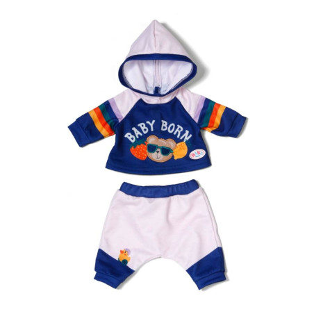 BABY born Jogging Anzug Navy 43cm