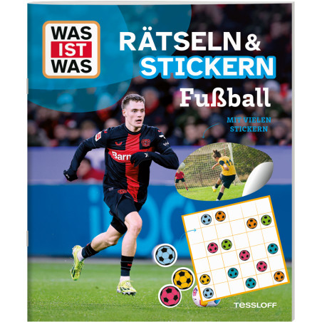 WAS IST WAS Rätseln und Stickern Fußball