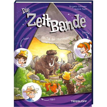 Die ZeitBande. Band 4. Im Tal der Mammuts