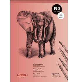 Zeichenkartonblock A2 190g 10 Blatt