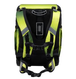 Schulranzen-Set black/green