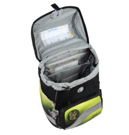 Schulranzen-Set black/green