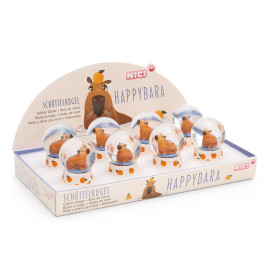 Schüttelkugel Capybara Happybara