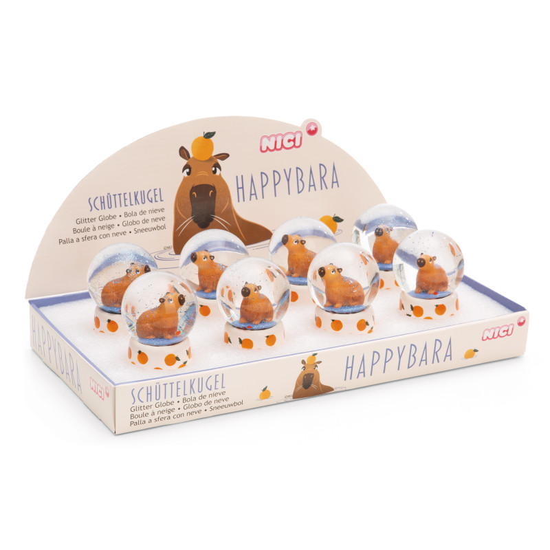 Schüttelkugel Capybara Happybara