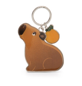 Schlüsselanhänger Capybara Happybara 8cm