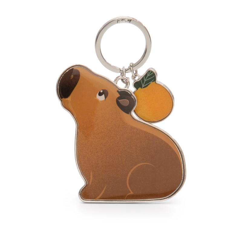 Schlüsselanhänger Capybara Happybara 8cm