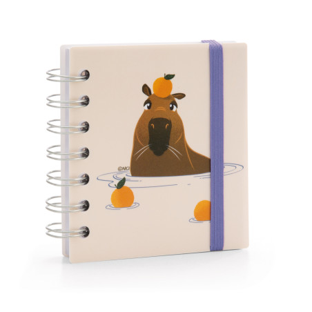 Spiralblock Capybara Happybara 140 Blatt