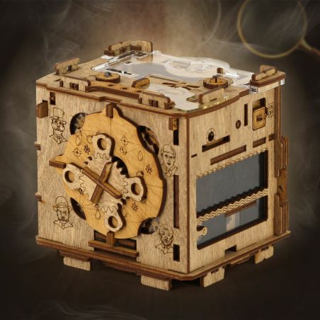 Cluebox-Escape Room in eine Box-Sherlock`s Camera