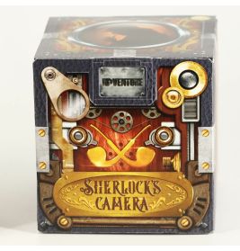 Cluebox-Escape Room in eine Box-Sherlock`s Camera