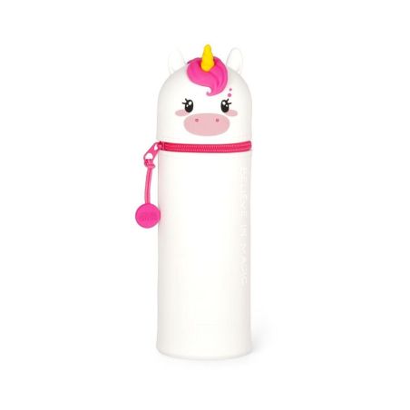 2-IN-1 SILICONE PENCIL CASE - KAWAII - UNICORN