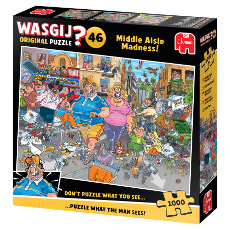 Wasgij Original 46 - Parkplatz-Wahnsin