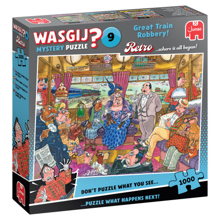 Wasgij Retro Mystery 9 - Zugüberfall