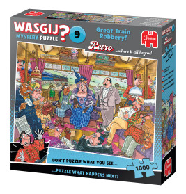 Wasgij Retro Mystery 9 - Zugüberfall