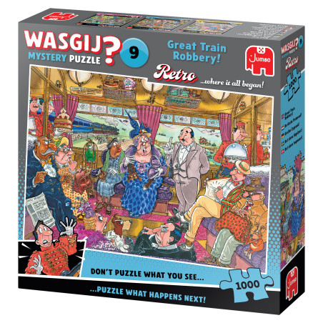 Wasgij Retro Mystery 9 - Zugüberfall