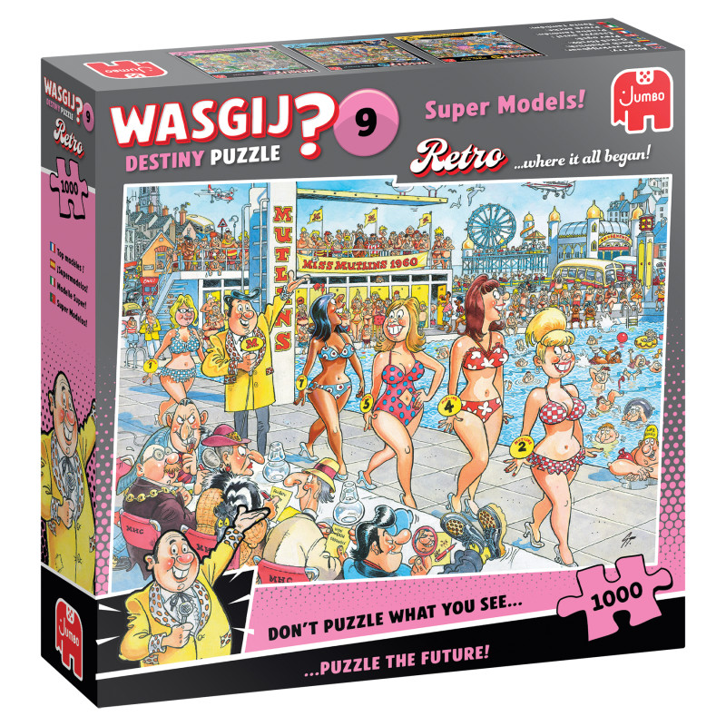 Wasgij Retro Destiny 9 - Super Models!