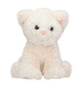 TOPModel Plüsch Katze weiß 16cm