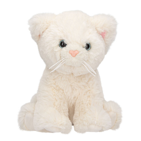 TOPModel Plüsch Katze weiß 16cm