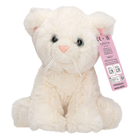TOPModel Plüsch Katze weiß 16cm