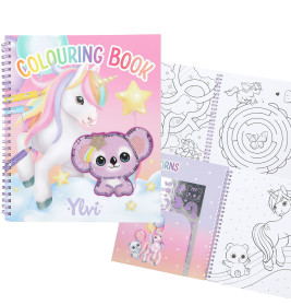 Ylvi Malbuch mit Einhorn Paill etten